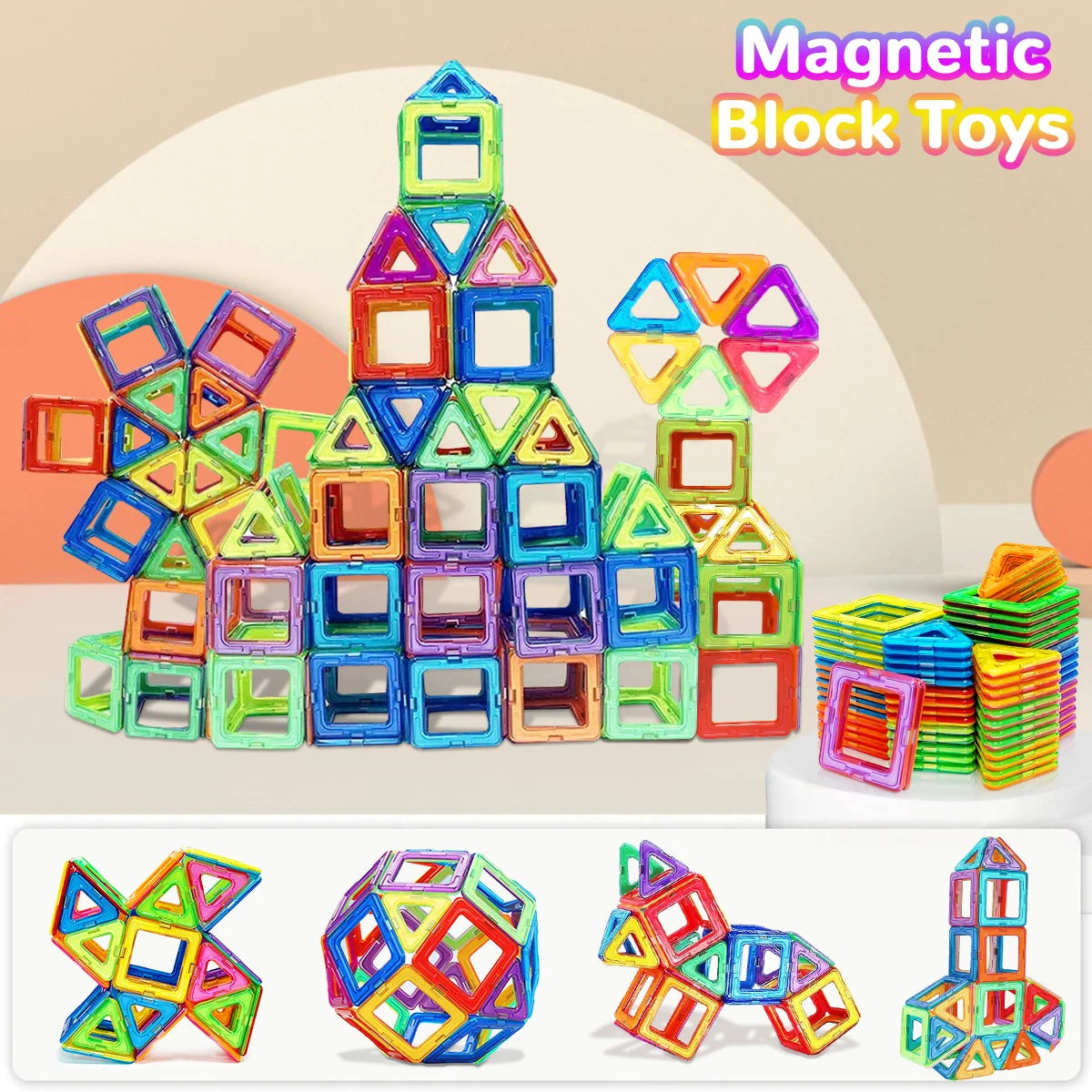 Magnetic Building Blocks Set