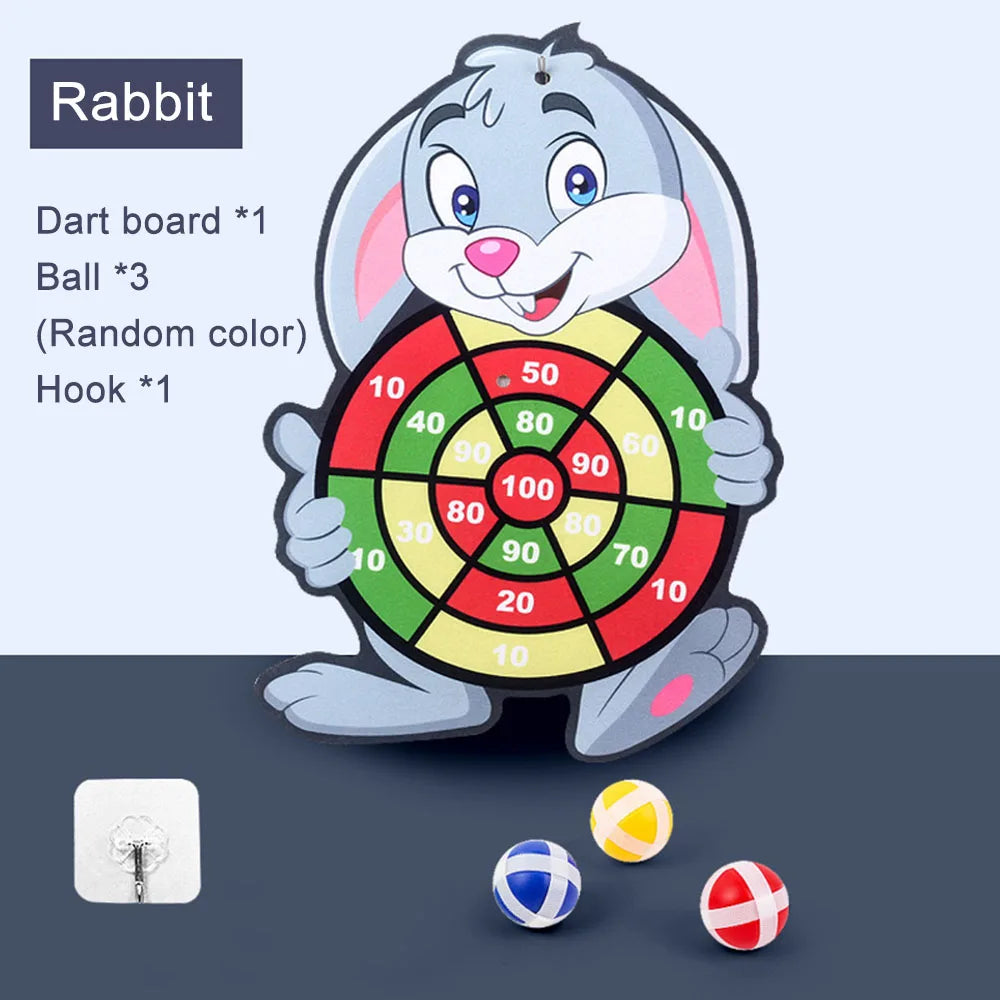 Animal Sticky Ball Dart Game
