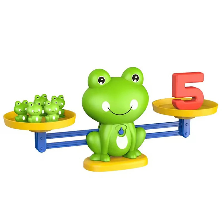Frog Math Balance Game