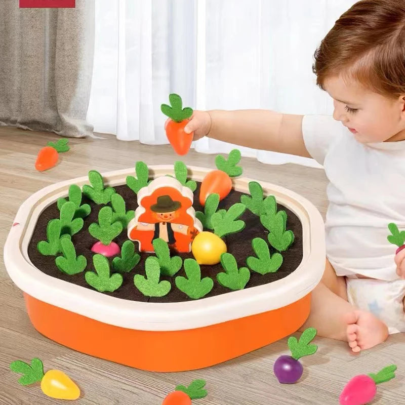 Shape Sorting Pull Cart