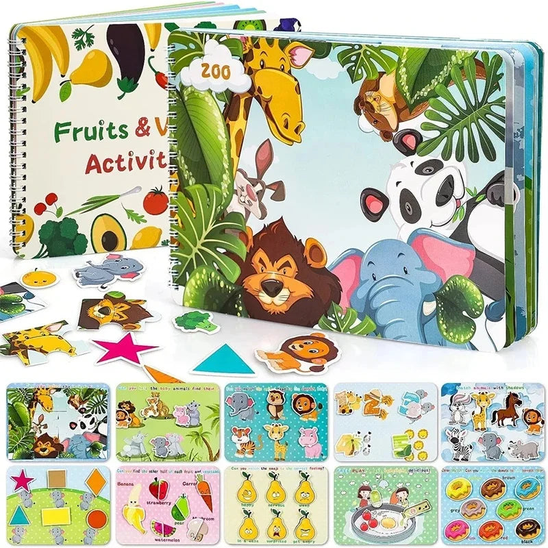 3D Farm Sticker Book