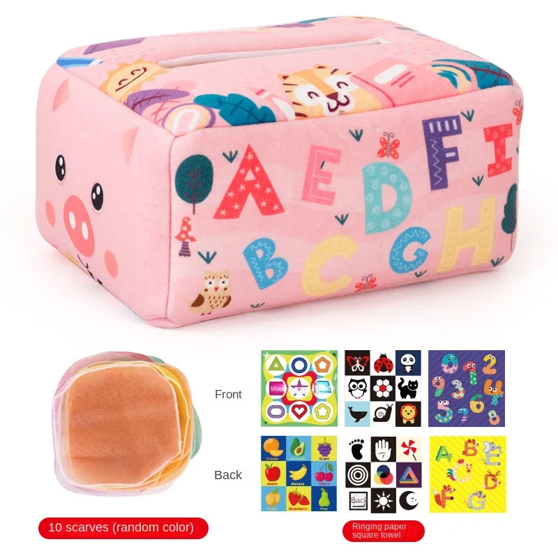 Sensory Tissue Box Toy