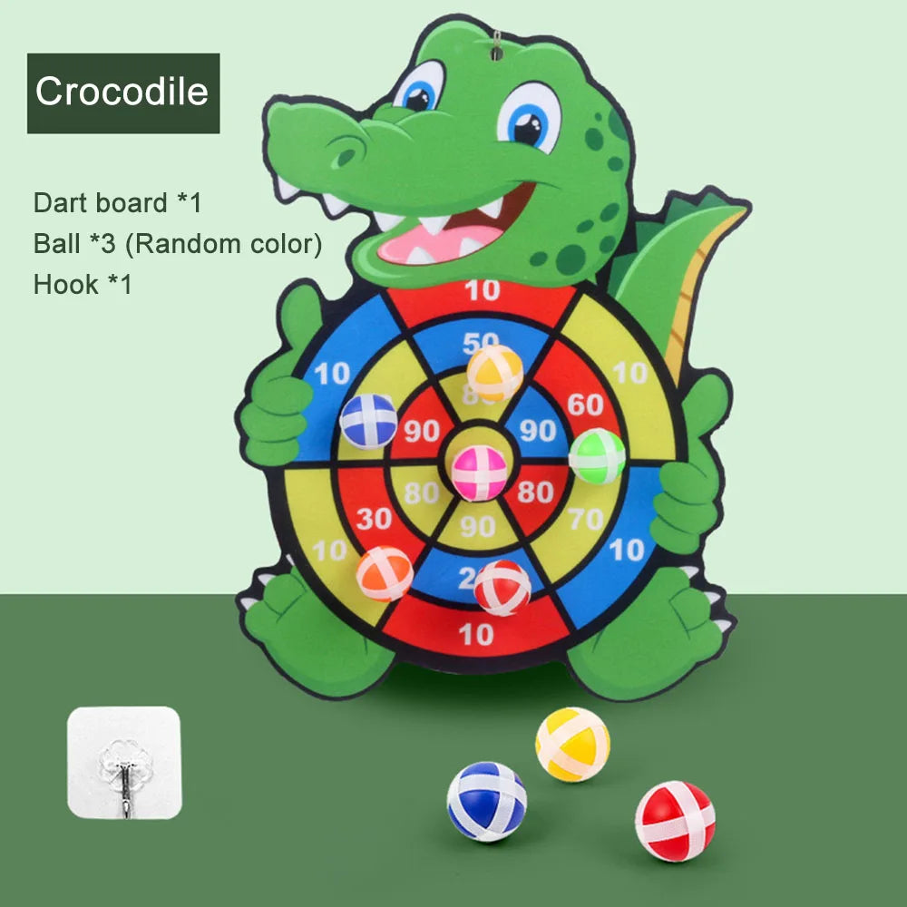 Animal Sticky Ball Dart Game