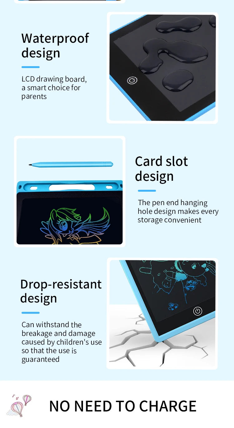 LCD Writing Tablet for Kids