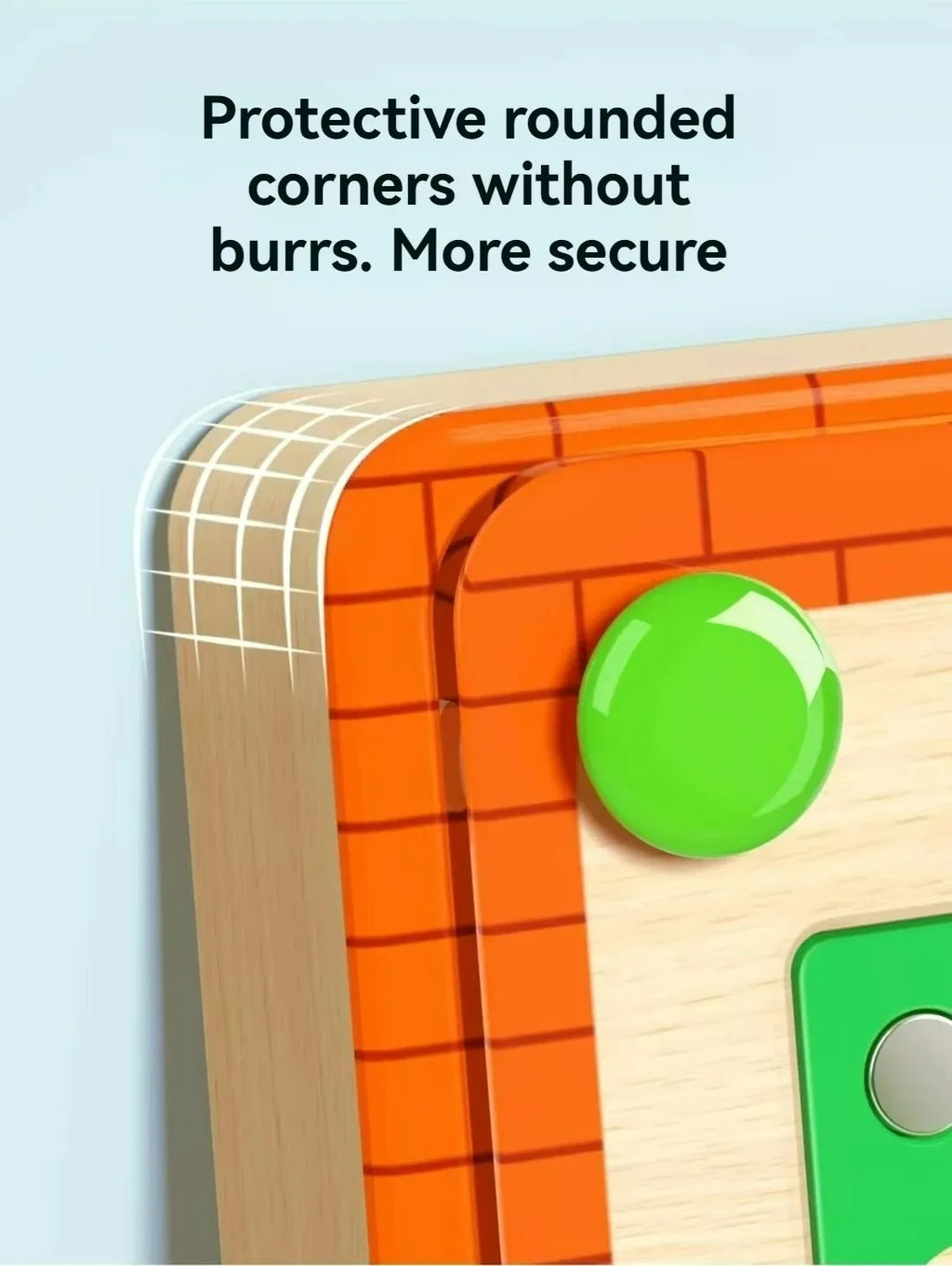 Magnetic Maze 2-in-1 STEM Toy for Ages 3-6, Develops Fine Motor Skills & Concentration