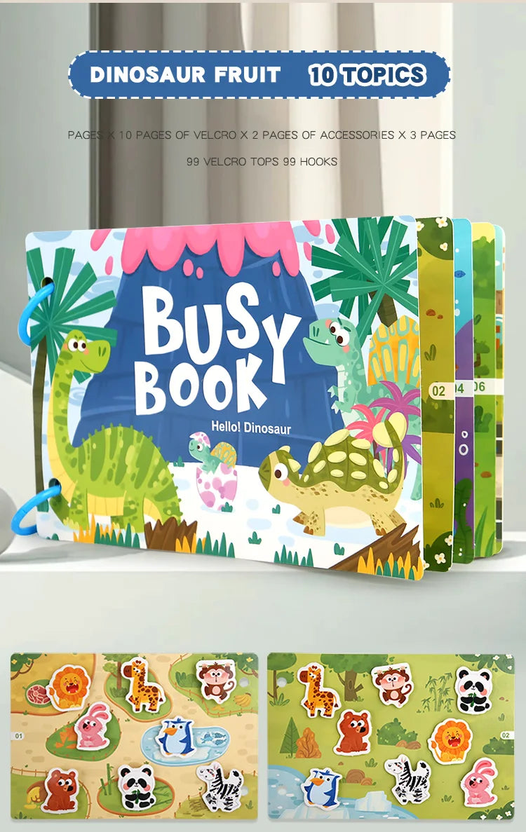 Kids Adventure Busy Book