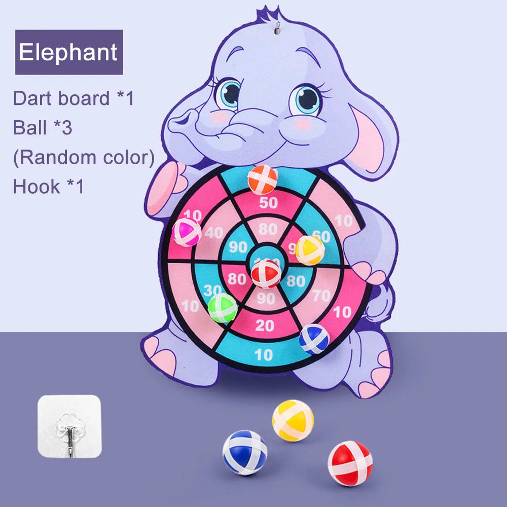 Animal Sticky Ball Dart Game