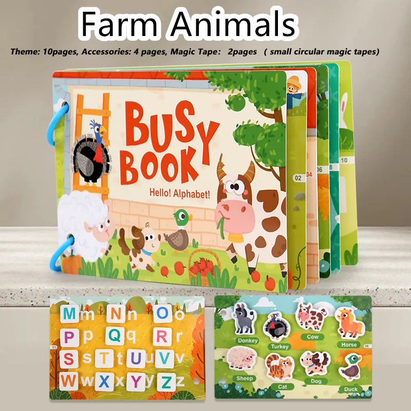 Kids Adventure Busy Book