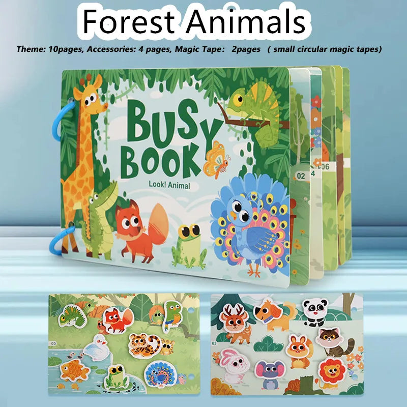 Kids Adventure Busy Book