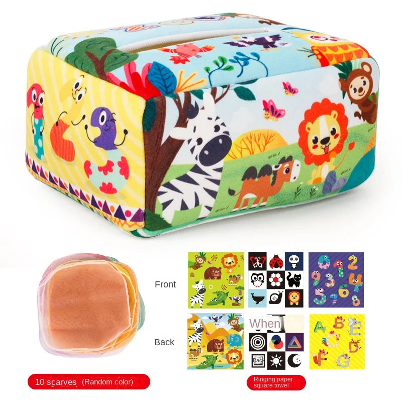 Sensory Tissue Box Toy
