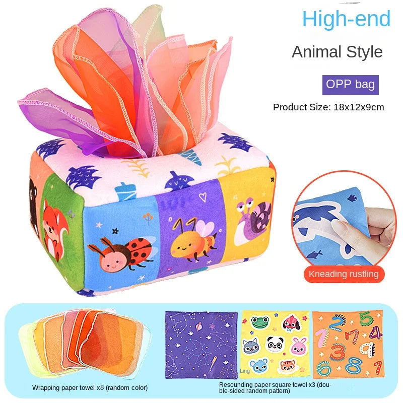 Sensory Tissue Box Toy