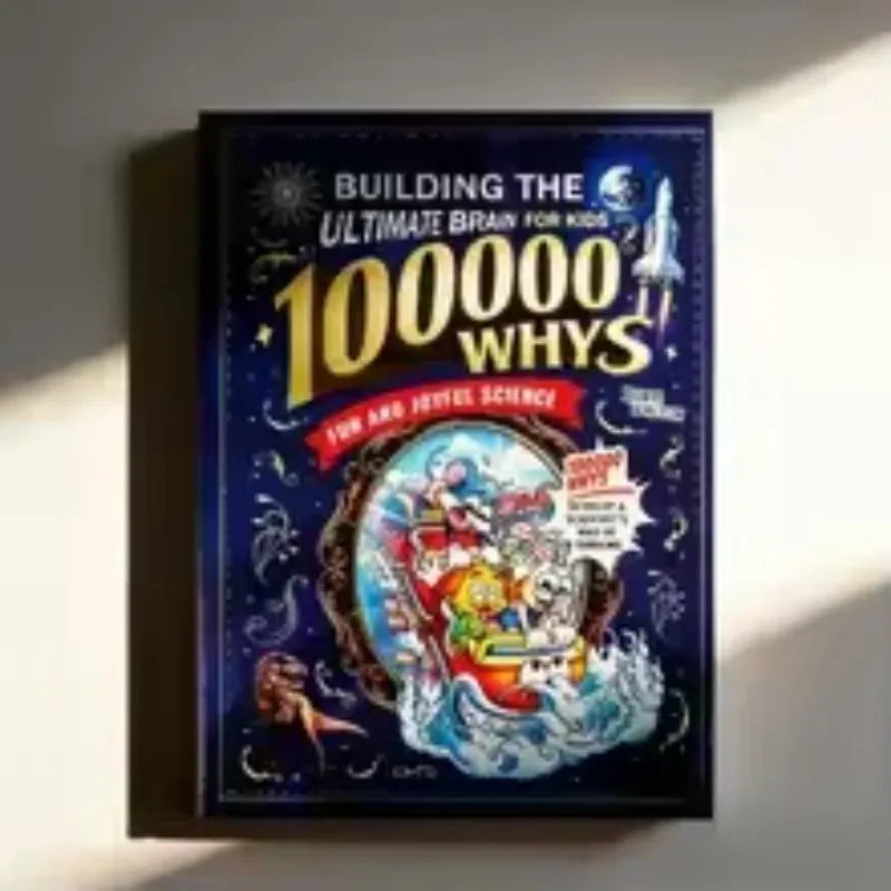 Building the Ultimate Brain: 100000 Whys – Fun and Joyful Science for Kids to Develop a Scientist’s Way of Thinking, Explore the