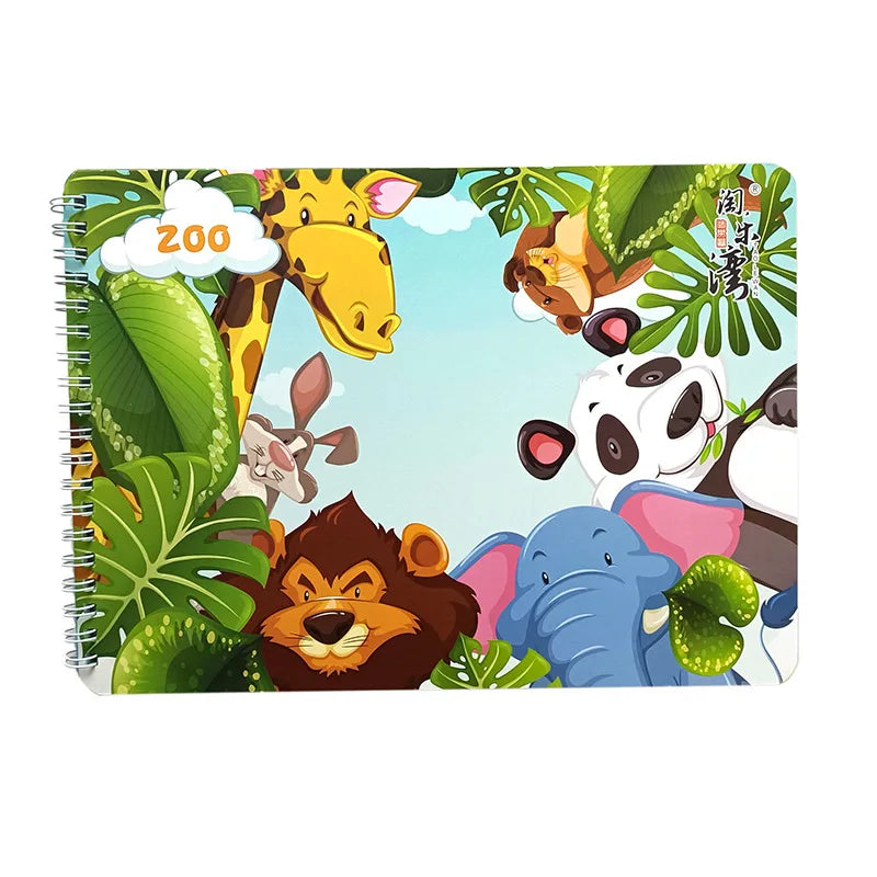 3D Farm Sticker Book