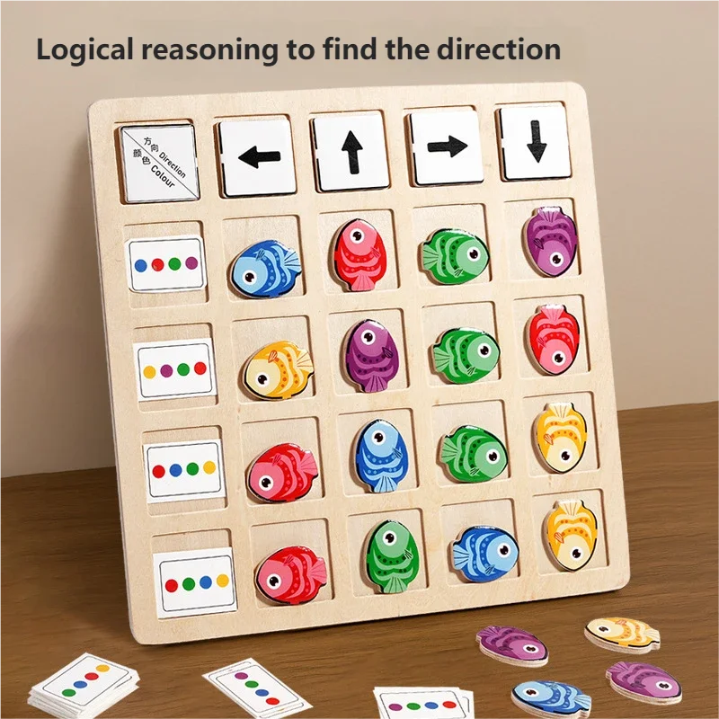 Wooden Logic Battle Board