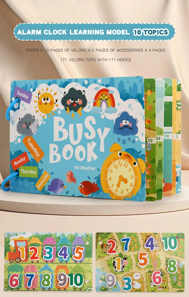 Kids Adventure Busy Book