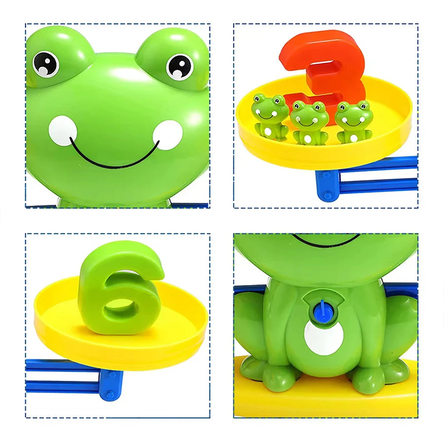 Frog Math Balance Game