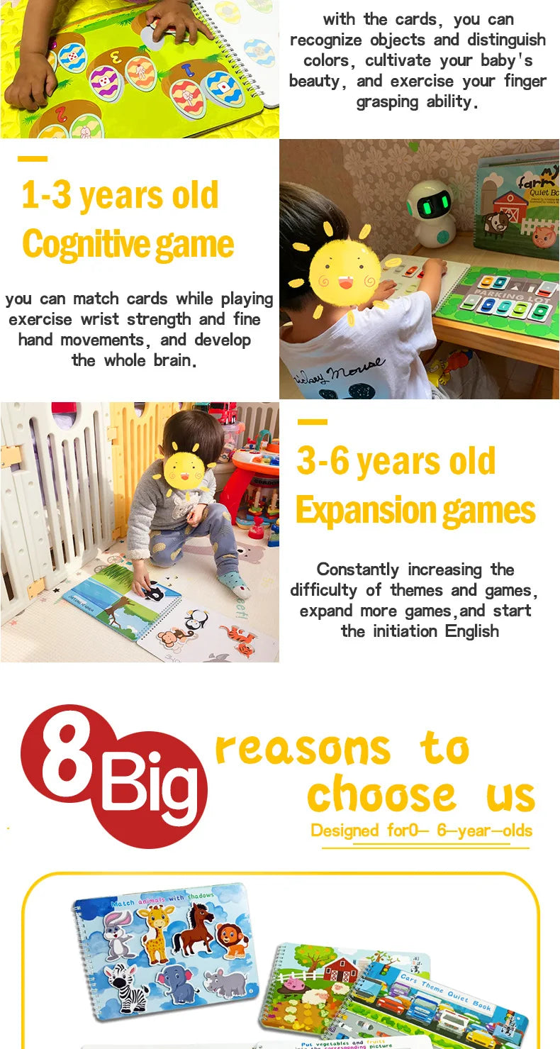 3D Farm Sticker Book