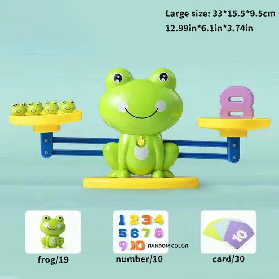 Frog Math Balance Game