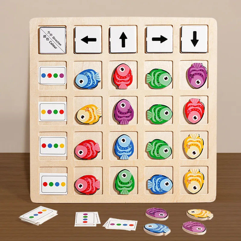 Wooden Logic Battle Board