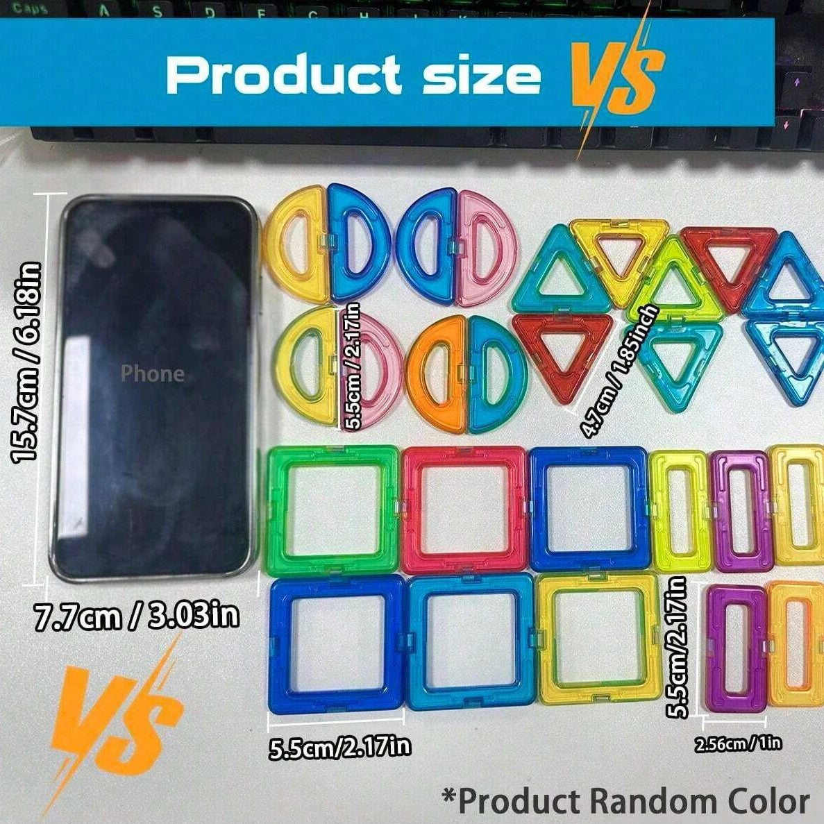 Magnetic Building Blocks Set