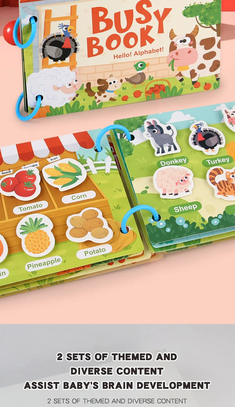 Kids Adventure Busy Book
