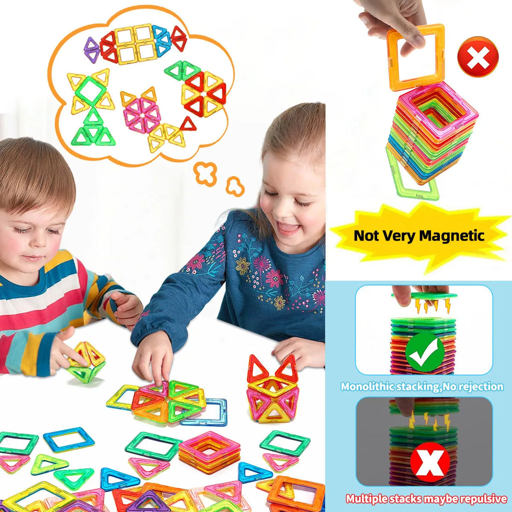 Magnetic Building Blocks Set