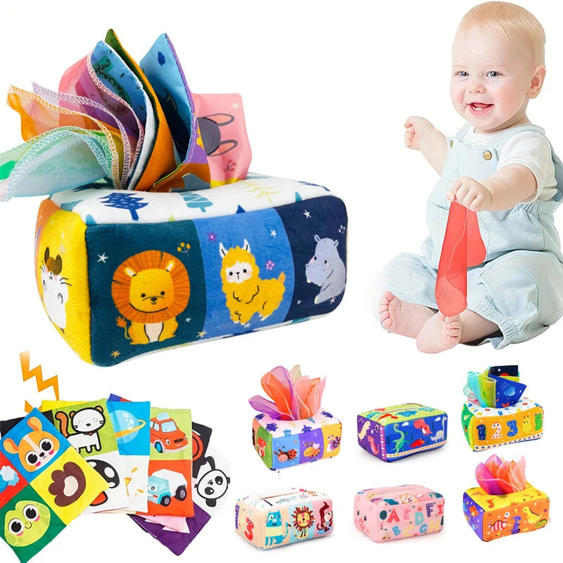 Sensory Tissue Box Toy