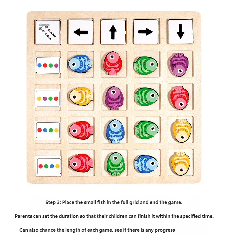 Wooden Logic Battle Board