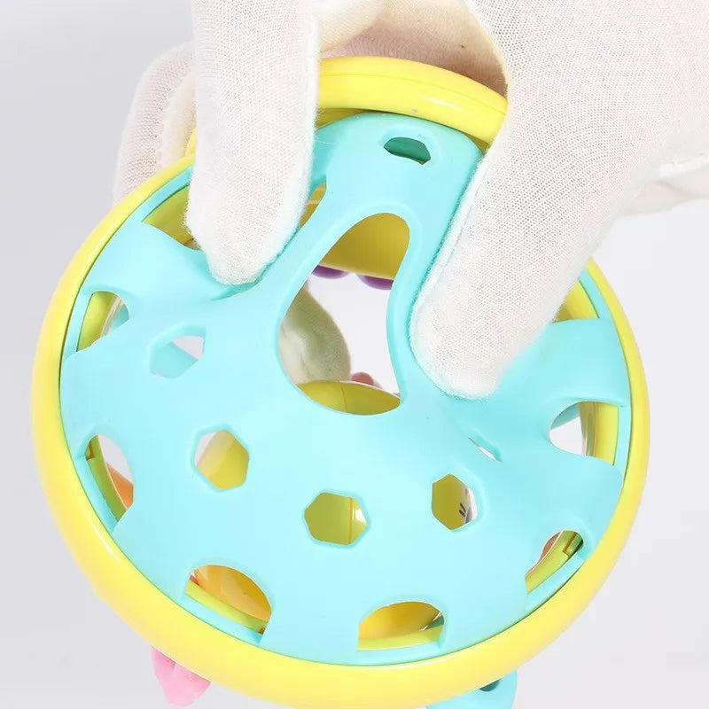 Baby Soft Teething Toys Newborn Early Educational Sensory Teether Rattle Touch Hand Grasping Ball Develop Infant Ball Game Toy