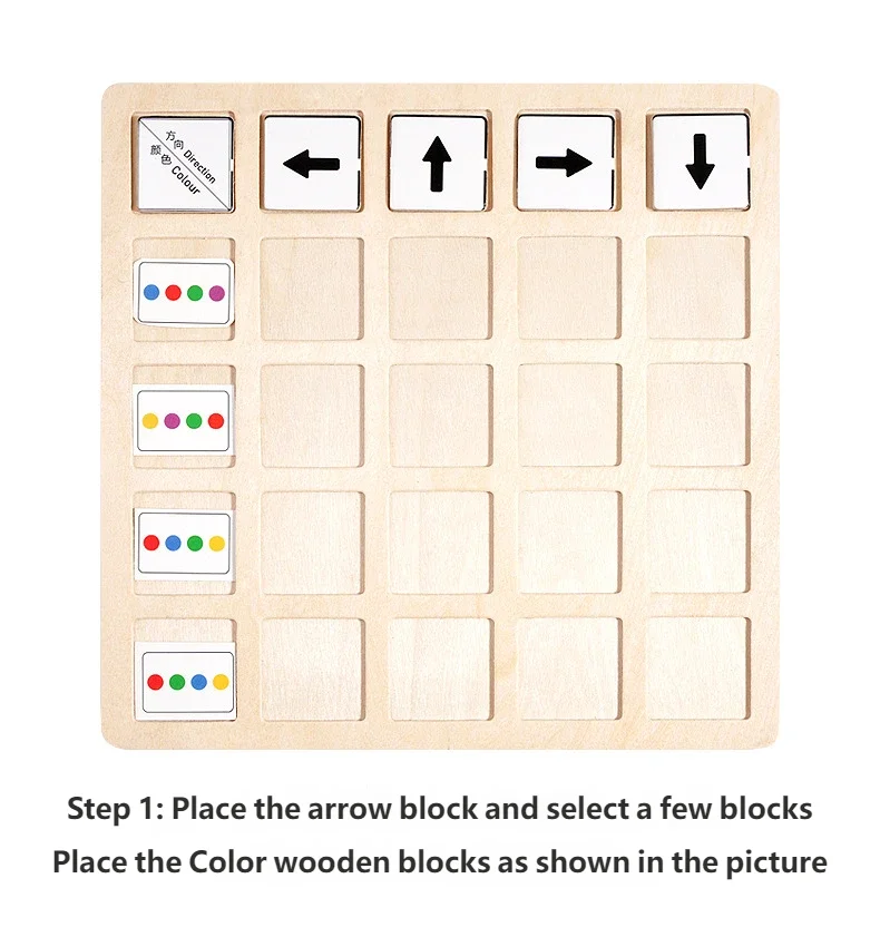 Wooden Logic Battle Board