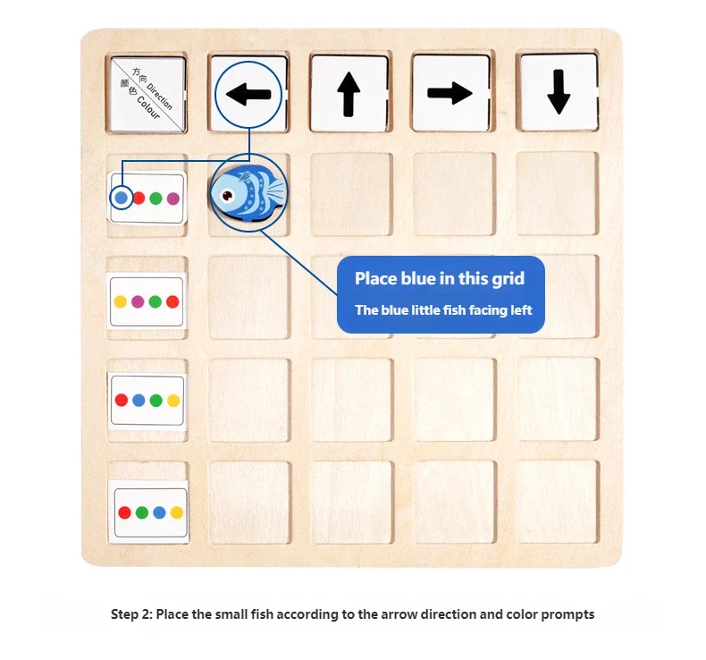 Wooden Logic Battle Board