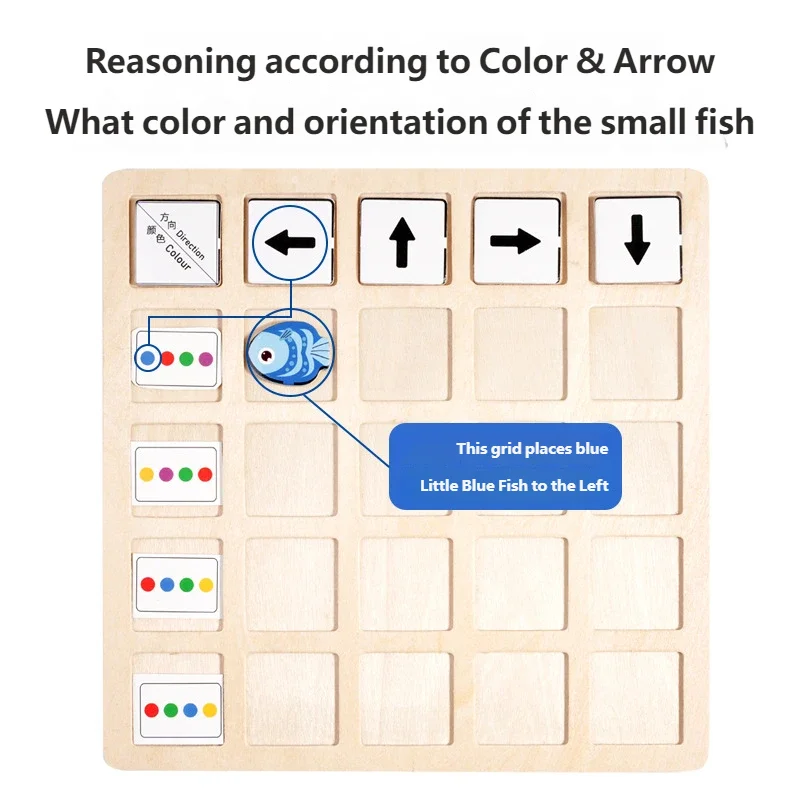 Wooden Logic Battle Board