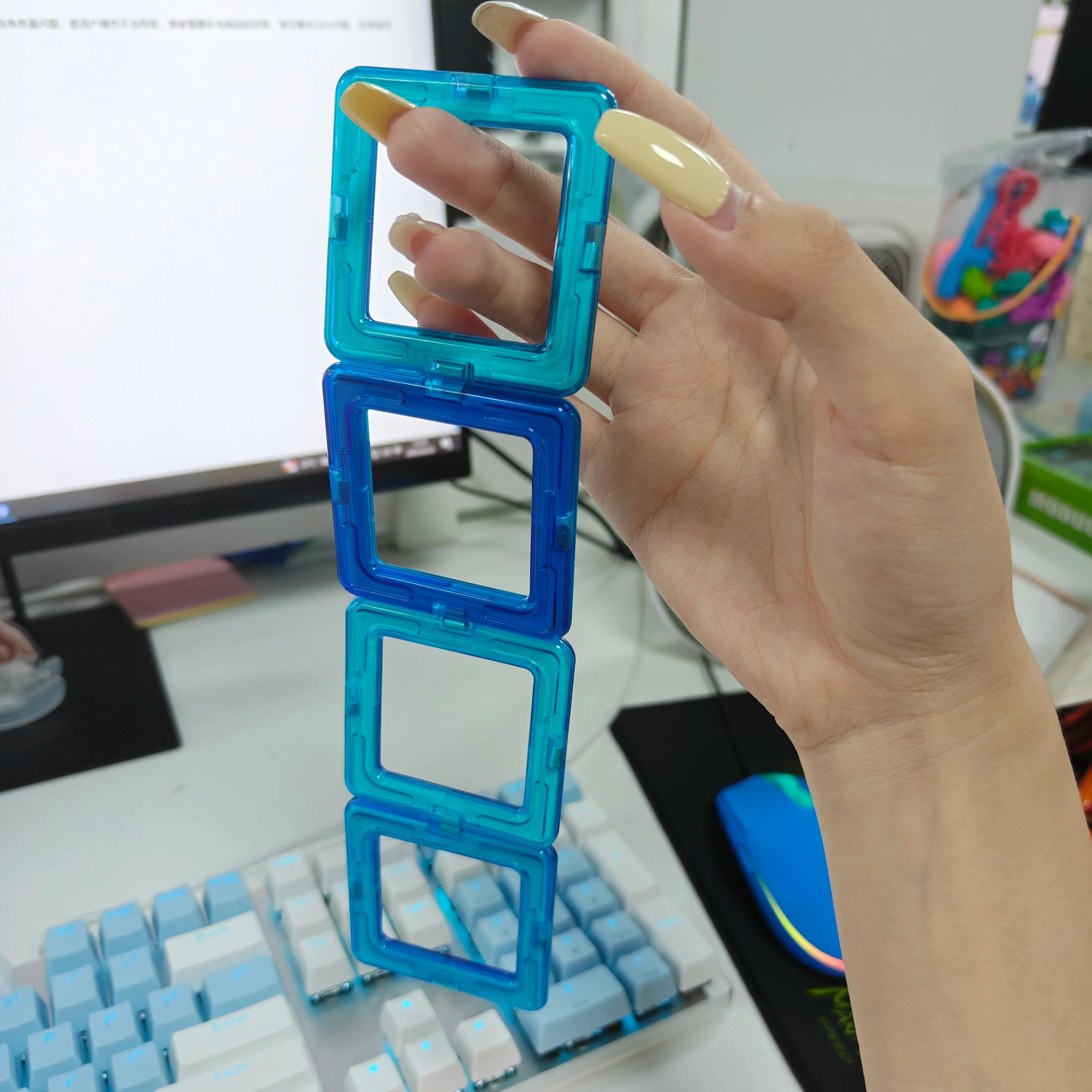 Magnetic Building Blocks Set