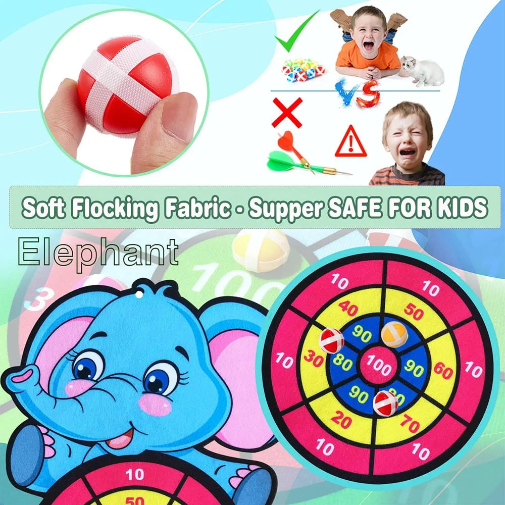 Animal Sticky Ball Dart Game