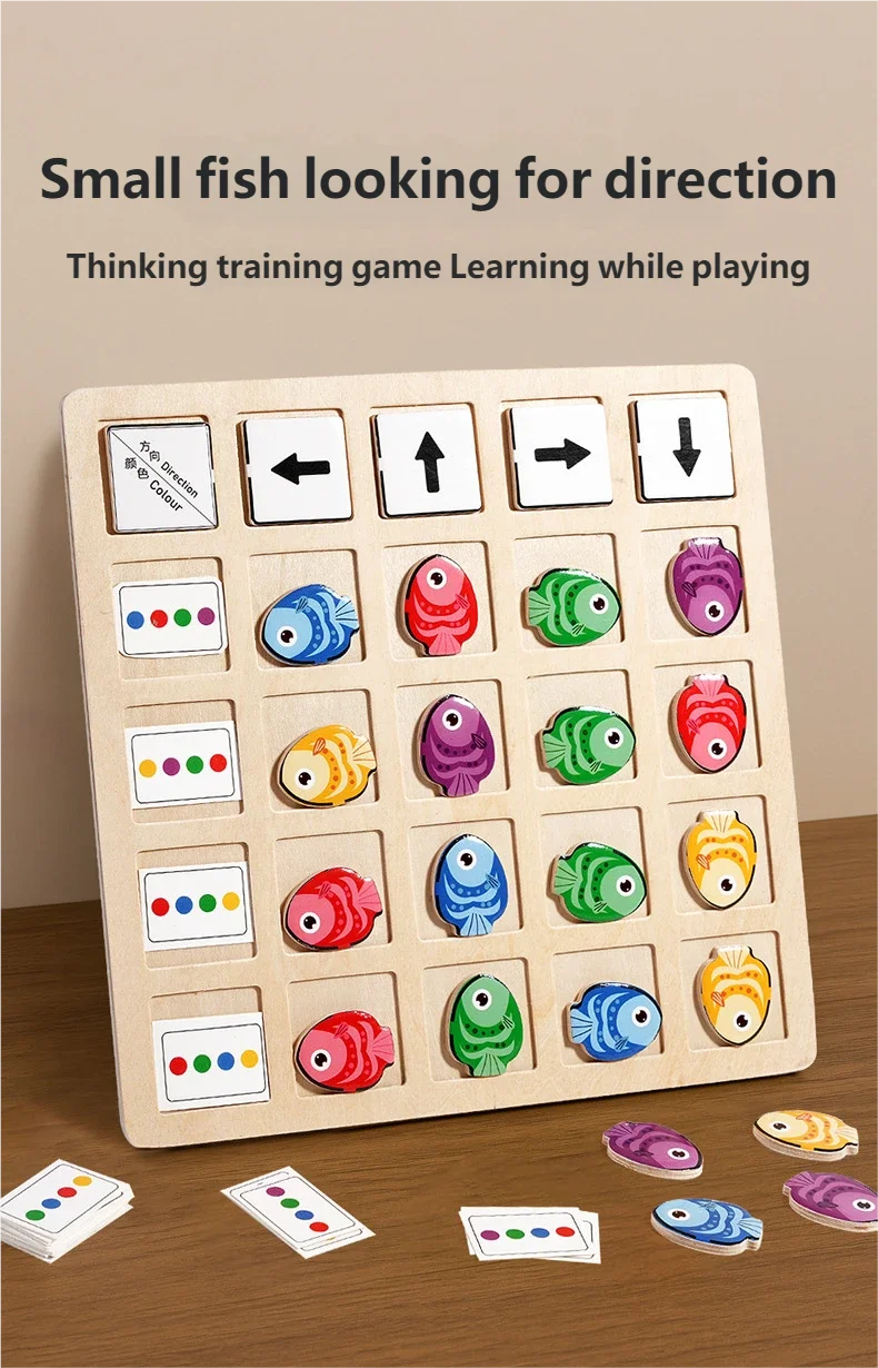 Wooden Logic Battle Board