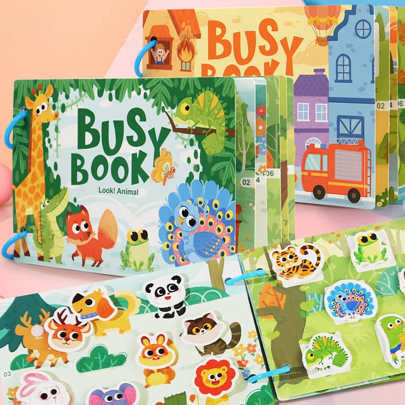 Kids Adventure Busy Book