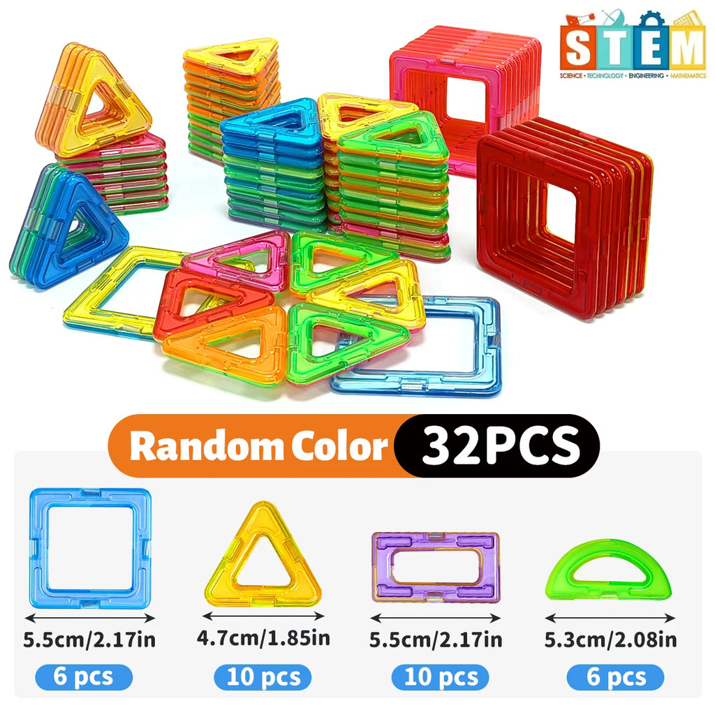 Magnetic Building Blocks Set