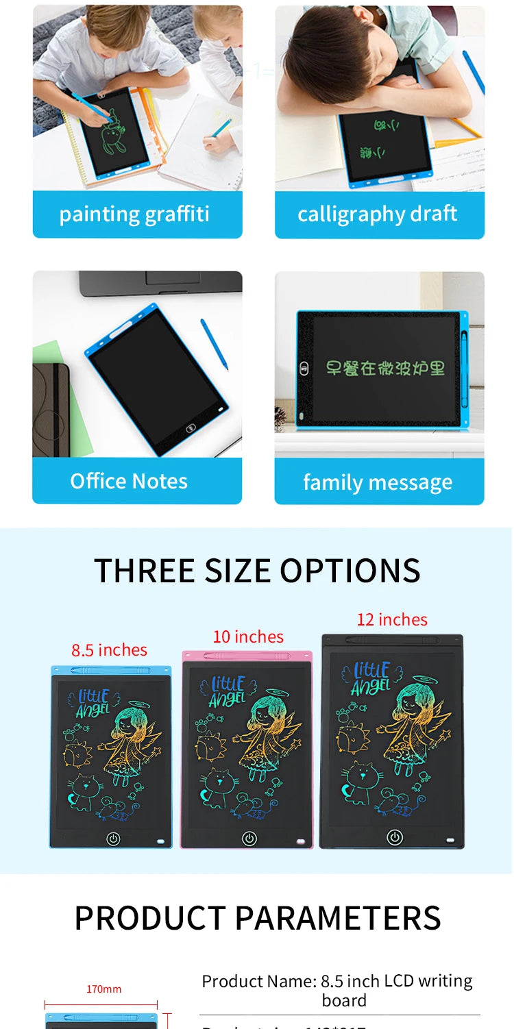 LCD Writing Tablet for Kids