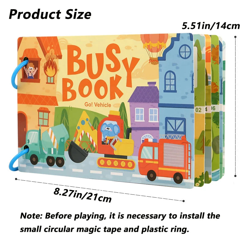 Kids Adventure Busy Book
