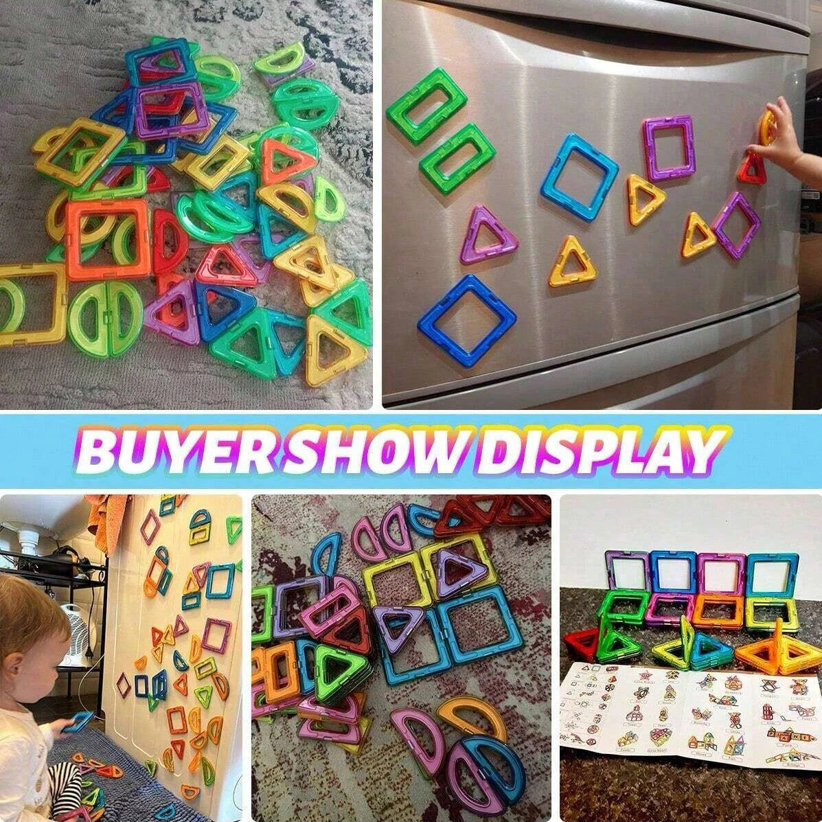 Magnetic Building Blocks Set