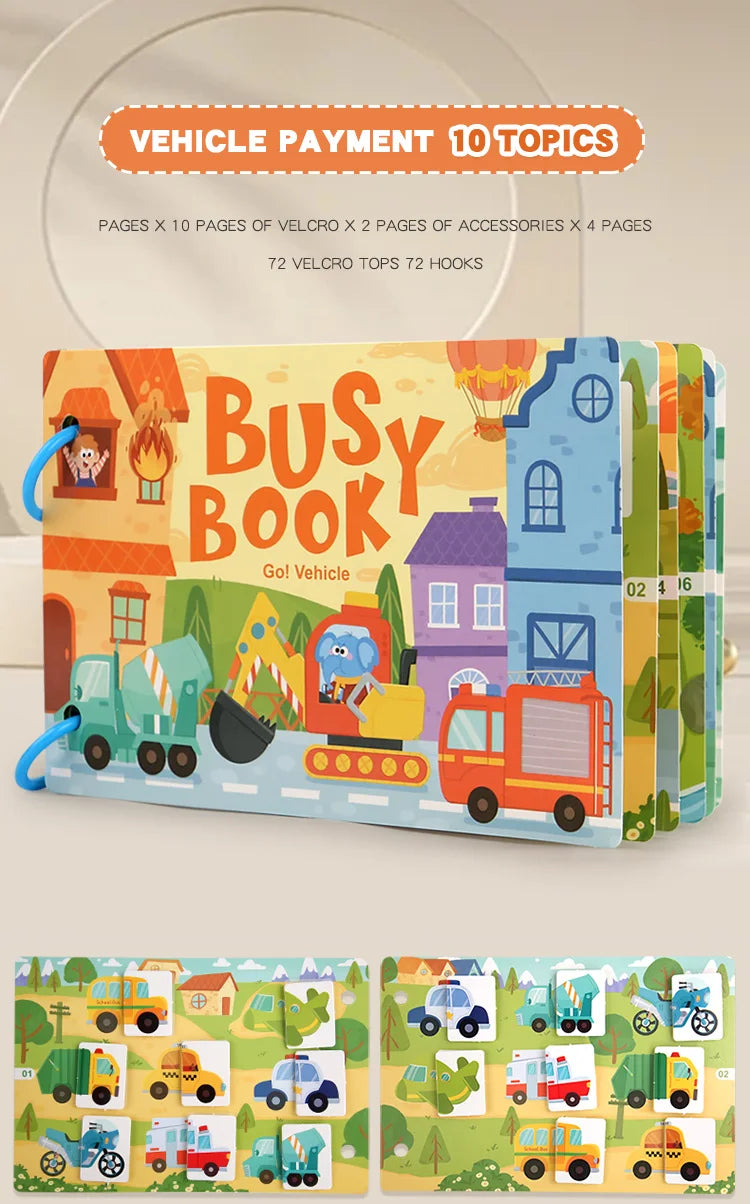 Kids Adventure Busy Book