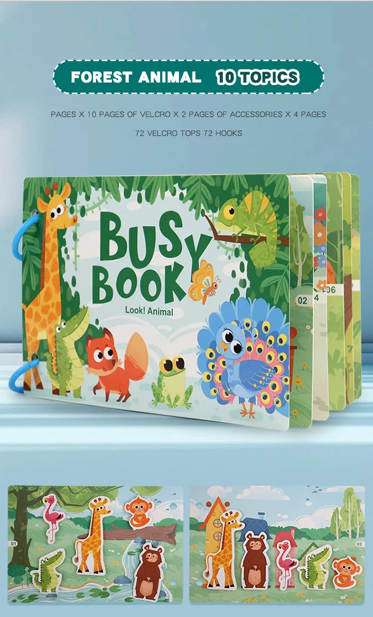 Kids Adventure Busy Book